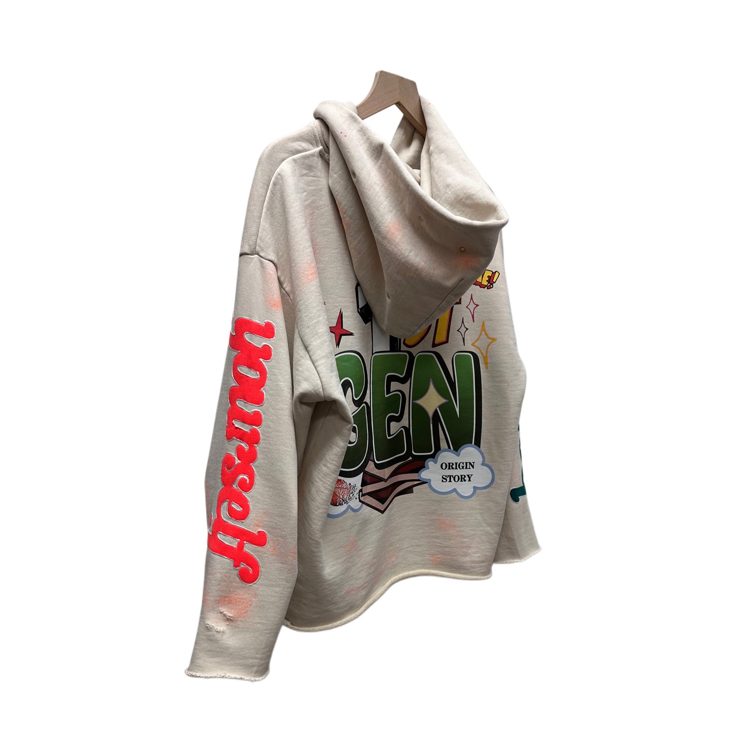 Smart Girl Cropped Hoodie
