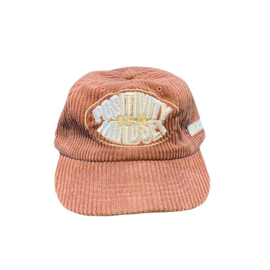 Positivity Is A Mindset Corduroy Hat