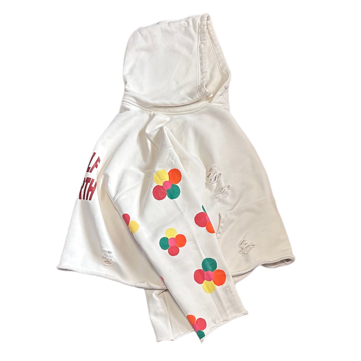 Ultra-Heavyweight Flowers & Flames Hoodie